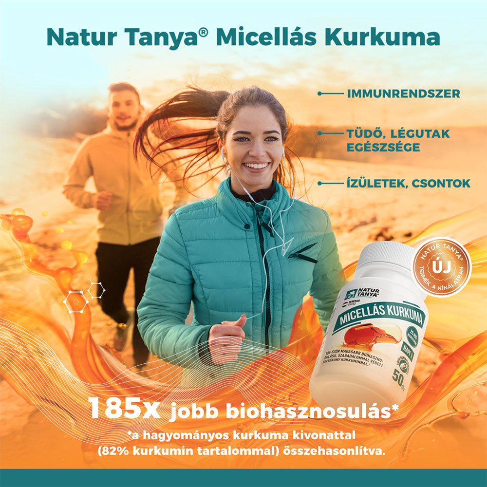 NATUR TANYA Micellás kurkuma lágy kapszula (50db)