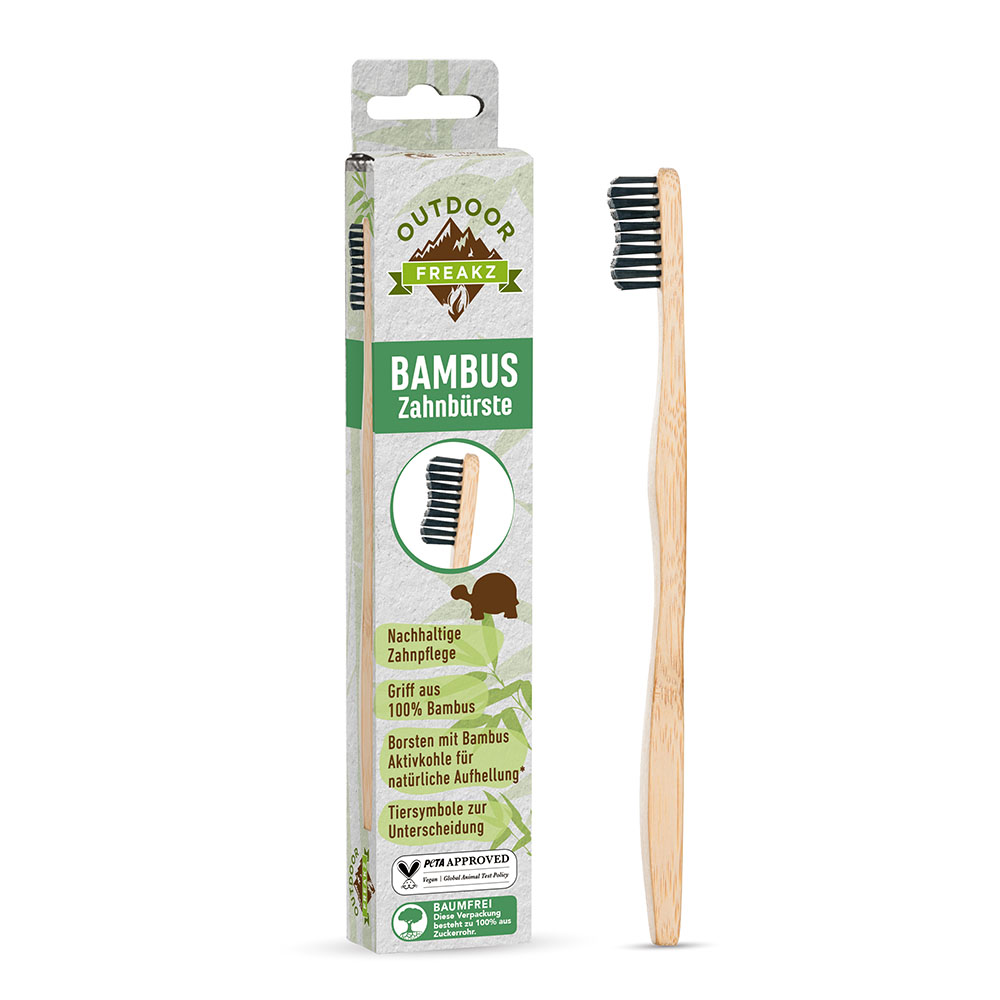 OUTDOOR FREAKZ Bambusz fogkefe (1db)