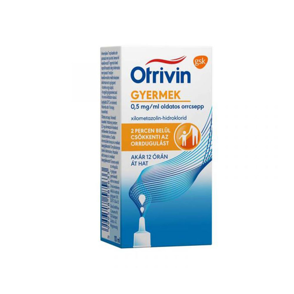 OTRIVIN Gyermek 0,5 mg/ml oldatos orrcsepp (10ml)