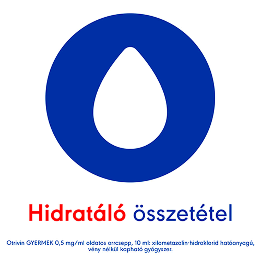 OTRIVIN Gyermek 0,5 mg/ml oldatos orrcsepp (10ml)