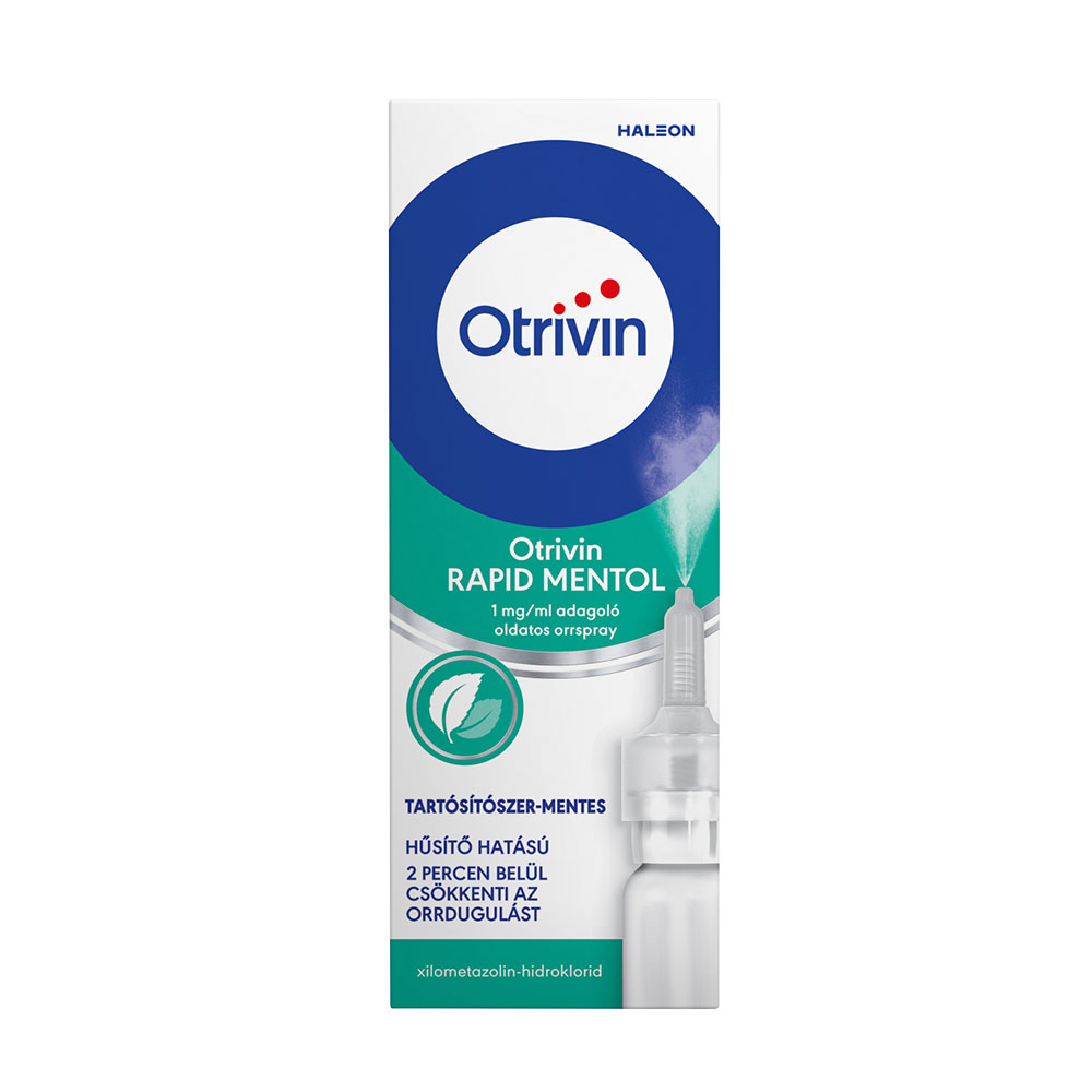 OTRIVIN Rapid Menthol 1 mg/ml adagoló oldatos orrspray (10ml)