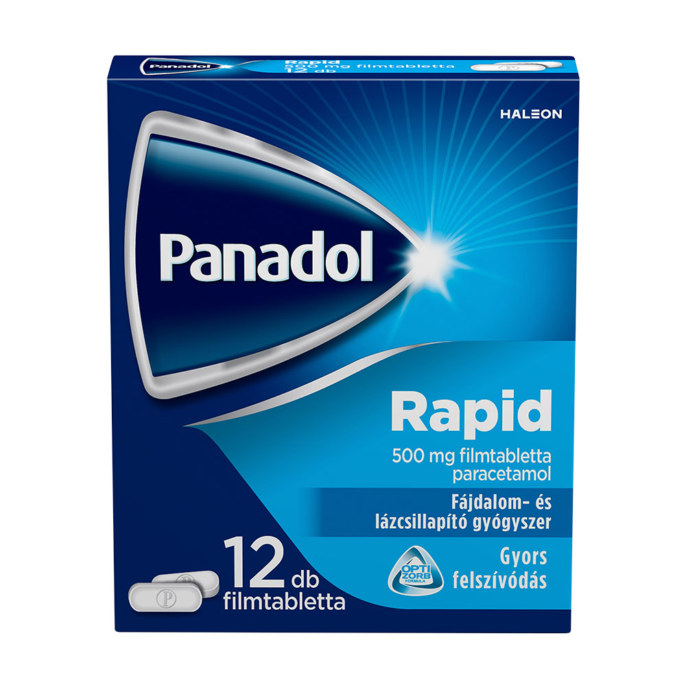 PANADOL Rapid 500mg filmtabletta (12db)
