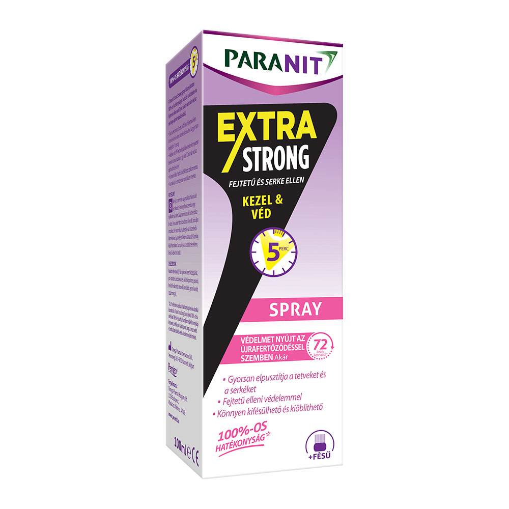 PARANIT Extra Strong fejtetűírtó spray (100ml)