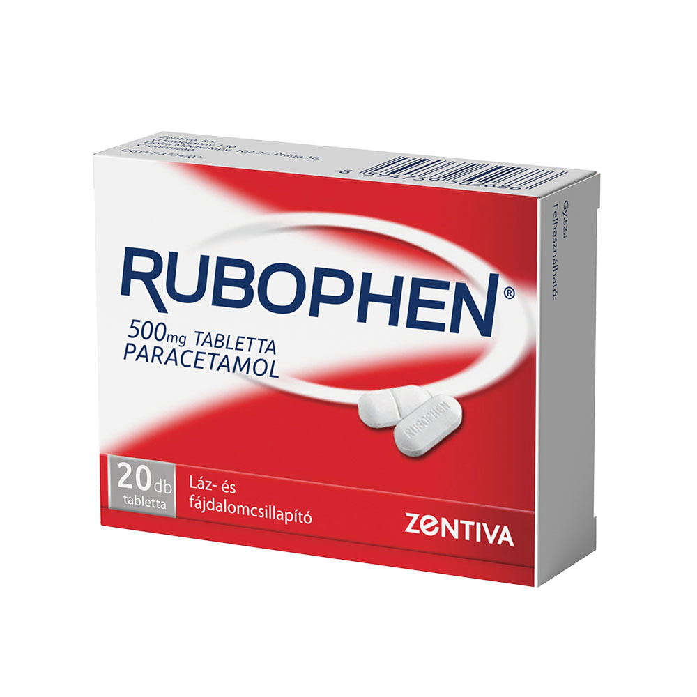 RUBOPHEN 500 mg tabletta (20db)