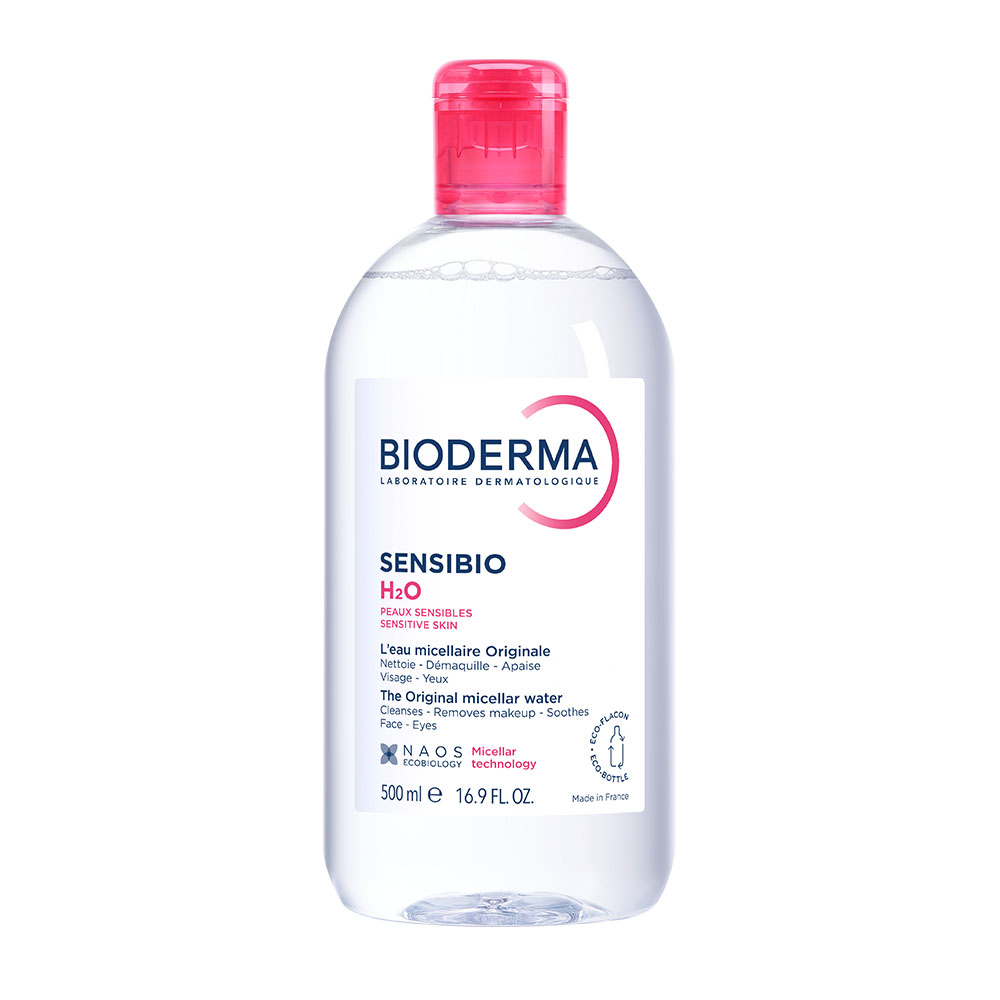 BIODERMA Sensibio H2O micellás arc- és sminklemosó oldat (500ml)