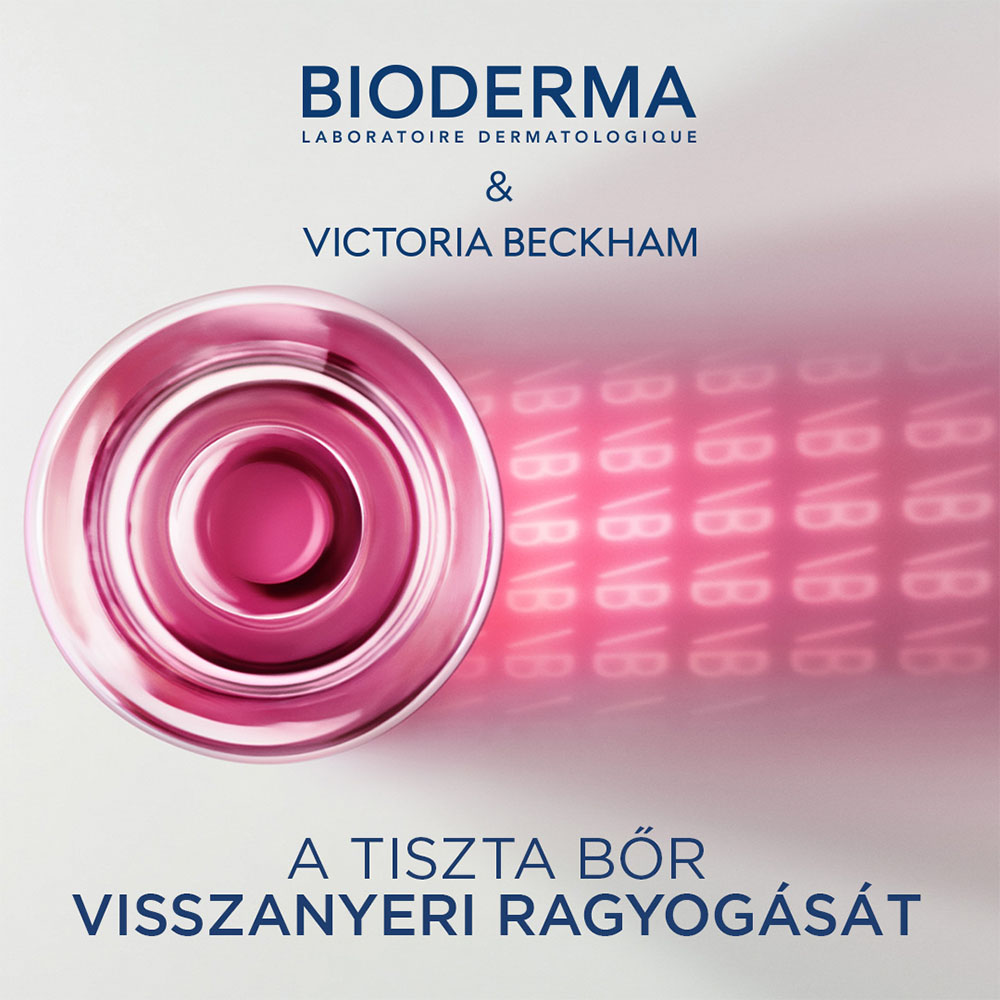 BIODERMA Sensibio H2O micellás víz - VICTORIA BECKHAM EXCLUSIVE KIADÁS (500ml)