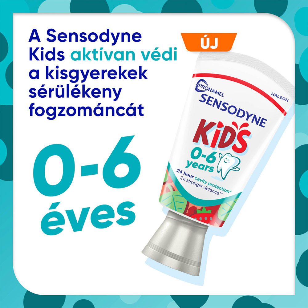 SENSODYNE Pronamel KIDS gyermekfogkrém 0-6 éves (50ml)