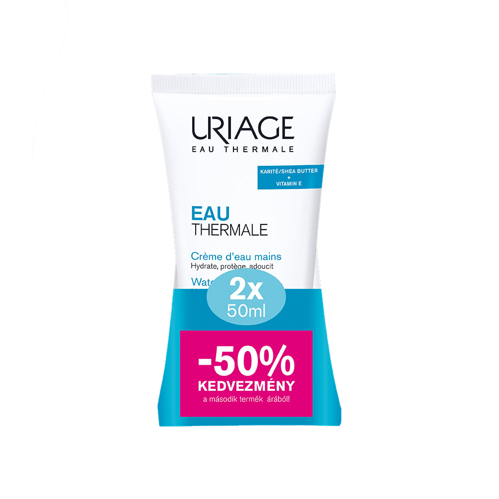 URIAGE Termál kézkrém DUOPACK (50ml+50ml) akciós termékkép 1