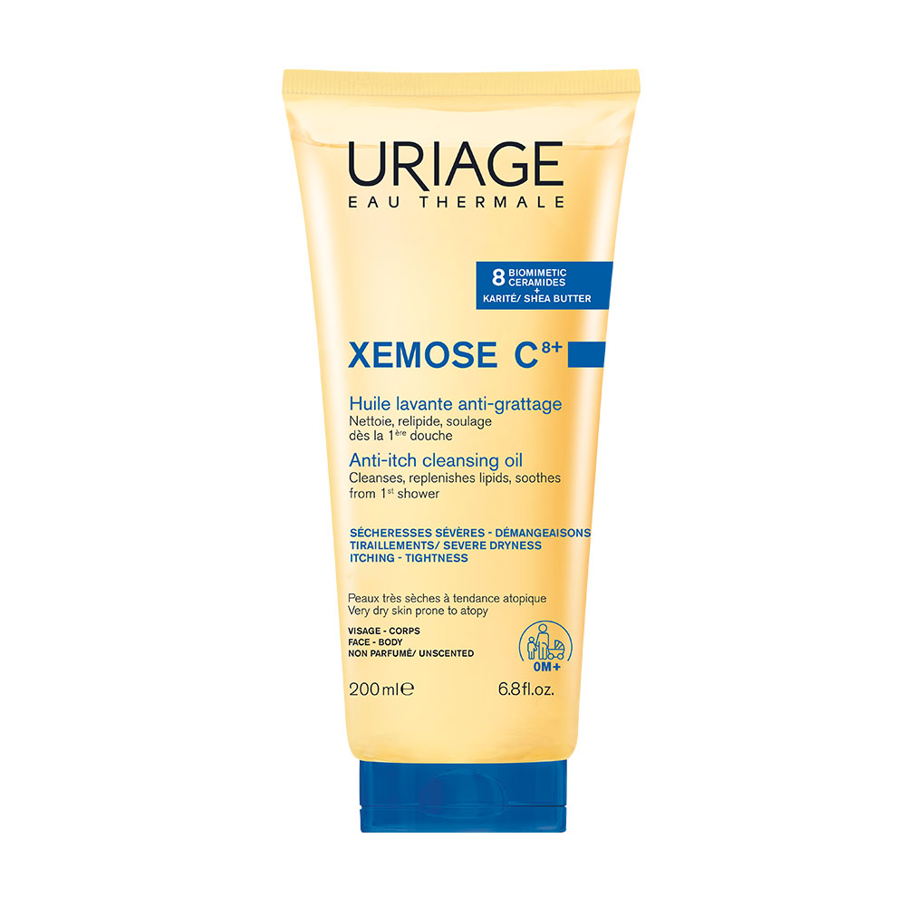 URIAGE Xemose C8+ viszketéscsillapító olajtusfürdő (200ml) 