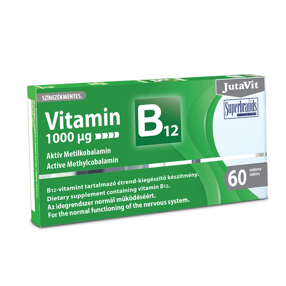 JUTAVIT B12-vitamin 1000  µg tabletta (60db)