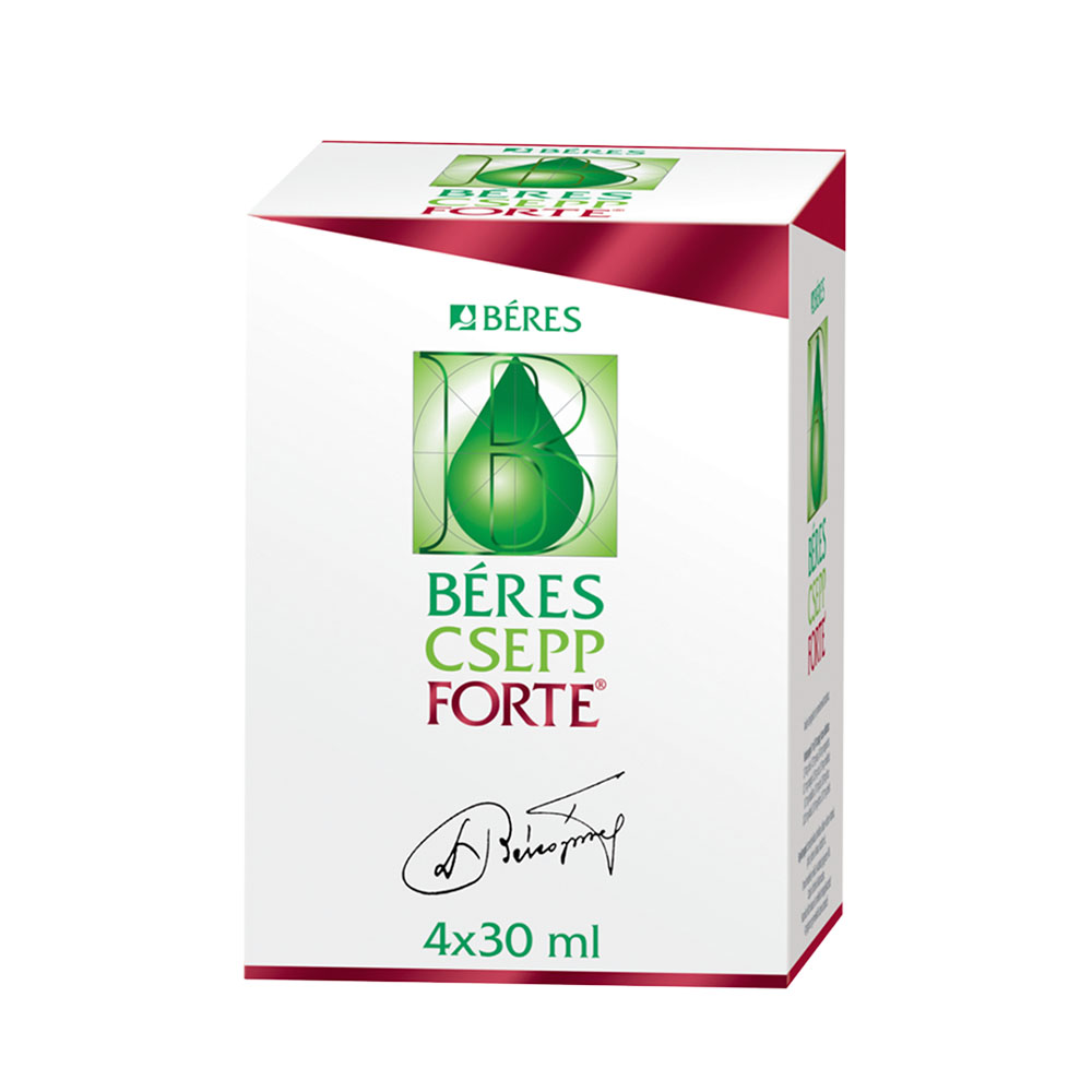 BÉRES CSEPP FORTE belsőleges oldatos cseppek (4x30ml)