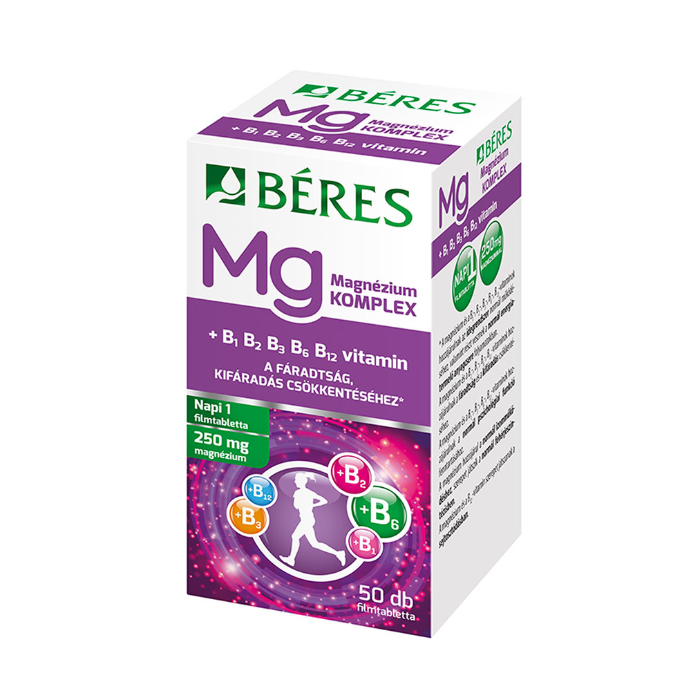BÉRES Magnézium Komplex filmtabletta (50db)