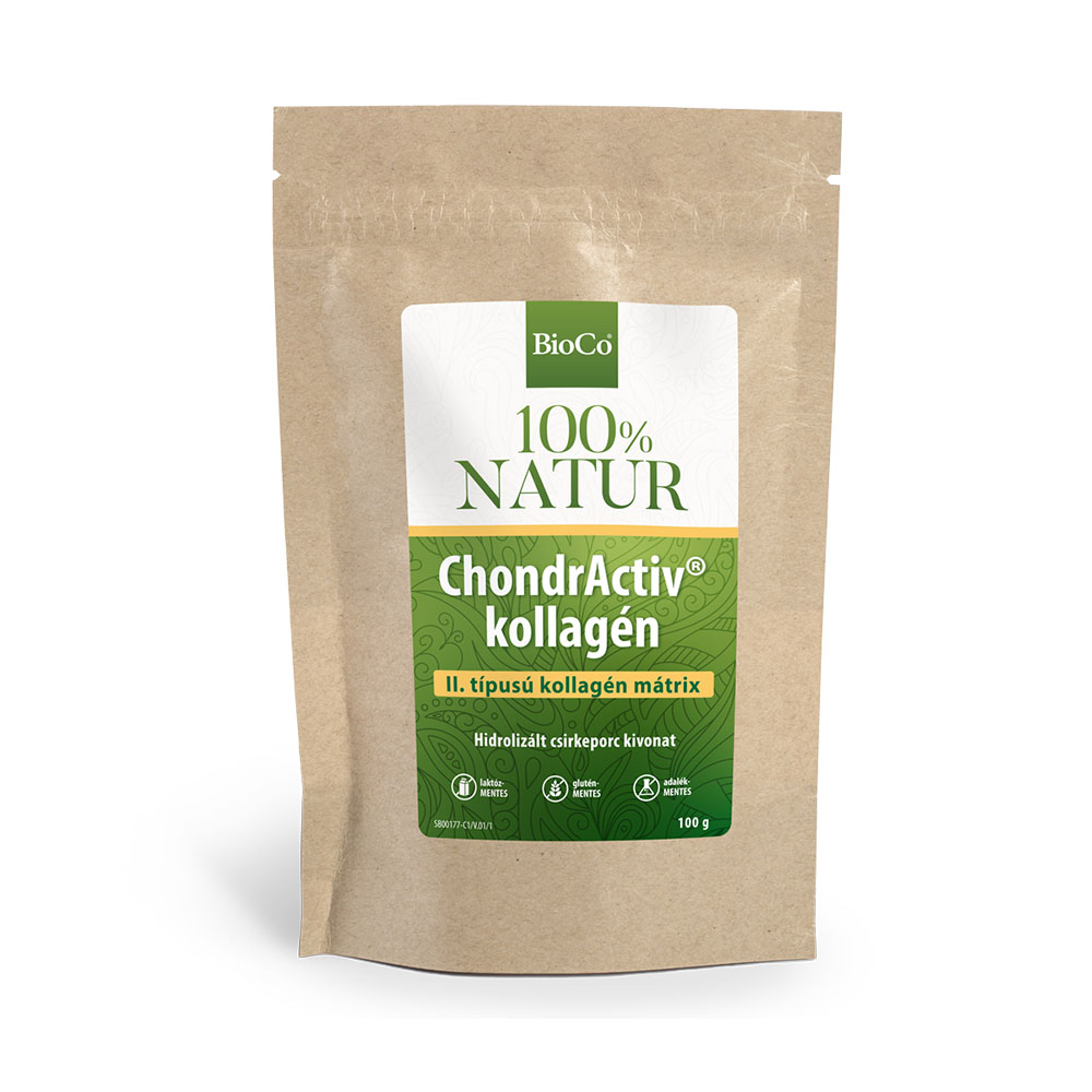 BIOCO 100% NATUR ChondrActiv kollagén tasakos por (100g)