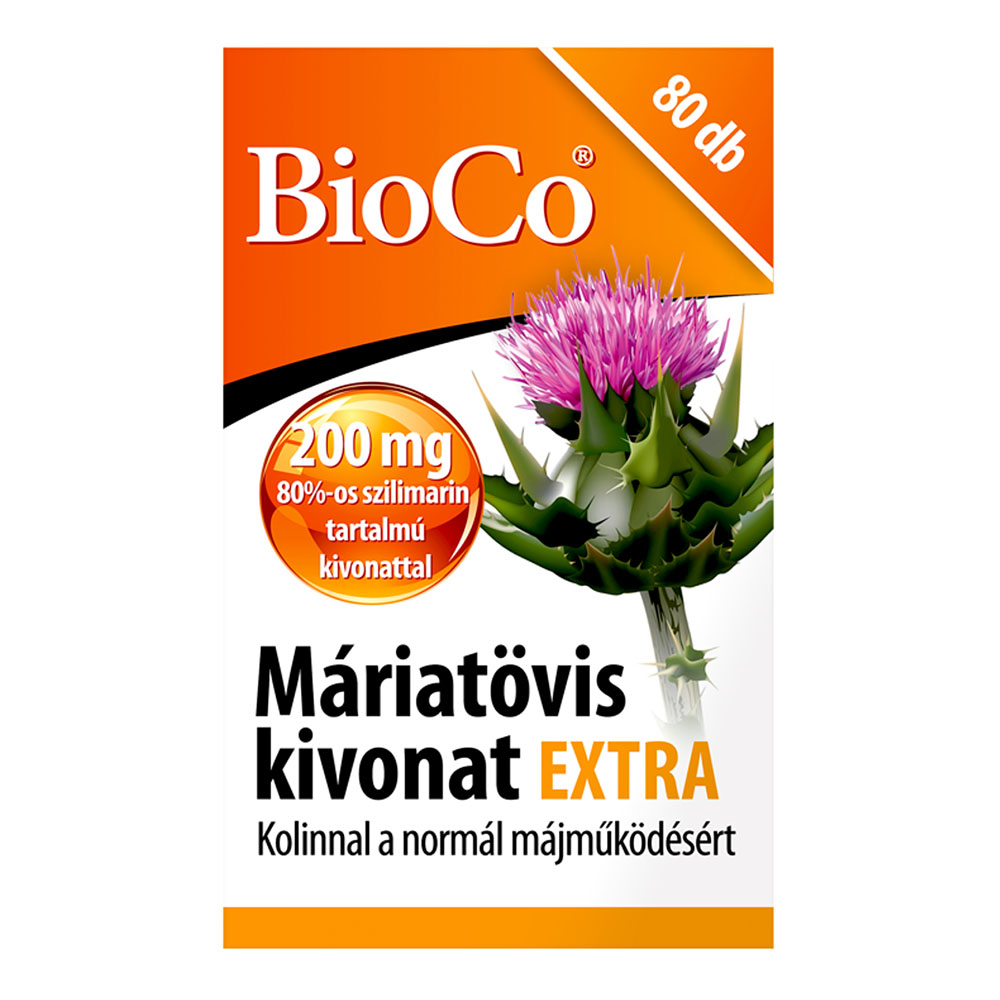 BIOCO Máriatövis kivonat extra tabletta (80db)