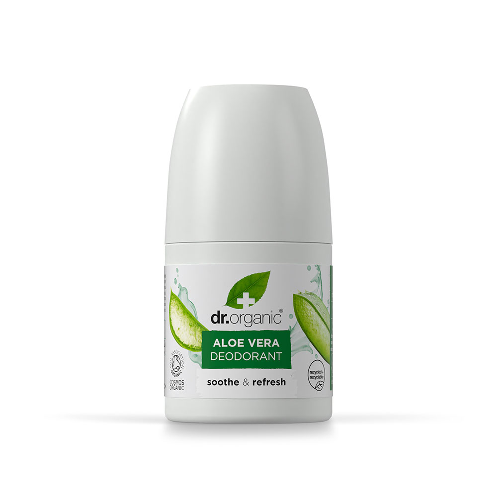 DR. ORGANIC Alumíniummentes golyós dezodor bio Aloe verával (50ml)