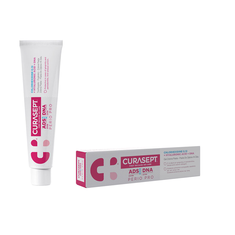 CURASEPT ADS DNA PERIO PRO fogkrém gél (0,12% CHX+HA) (75ml)