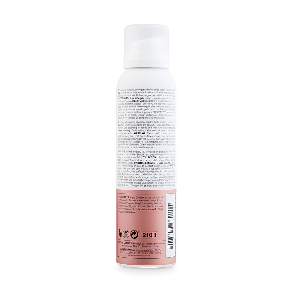 CUMLAUDE LAB CLX Prebiotikus intim mosakodó hab (150ml)