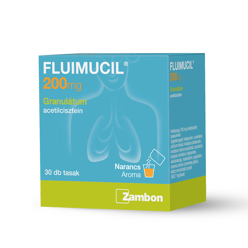FLUIMUCIL 200 mg granulátum (30db)