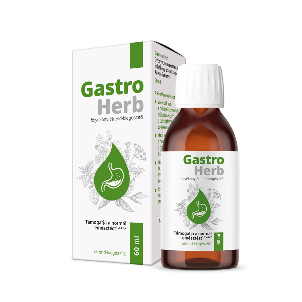 GASTROHERB folyékony étrend-kiegészítő (60ml)