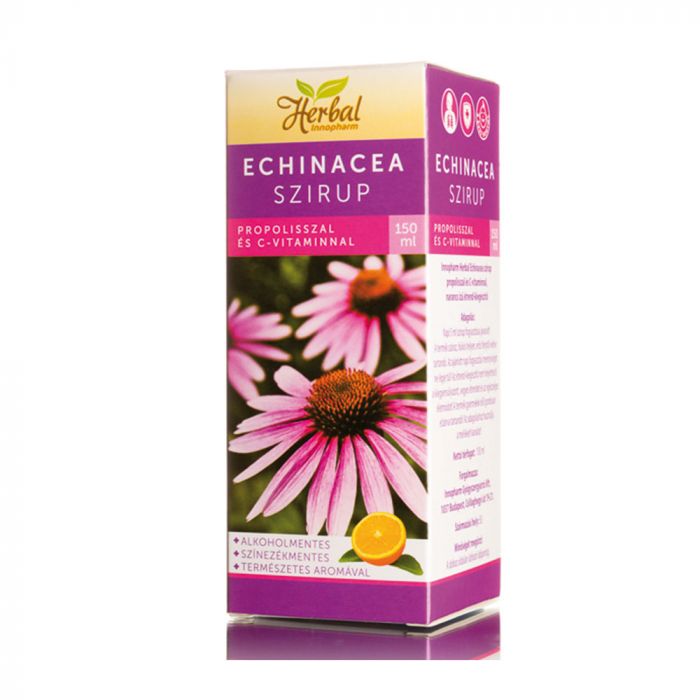 INNOPHARM Herbál Echinacea szirup propolisszal és C-vitaminnal (150ml)