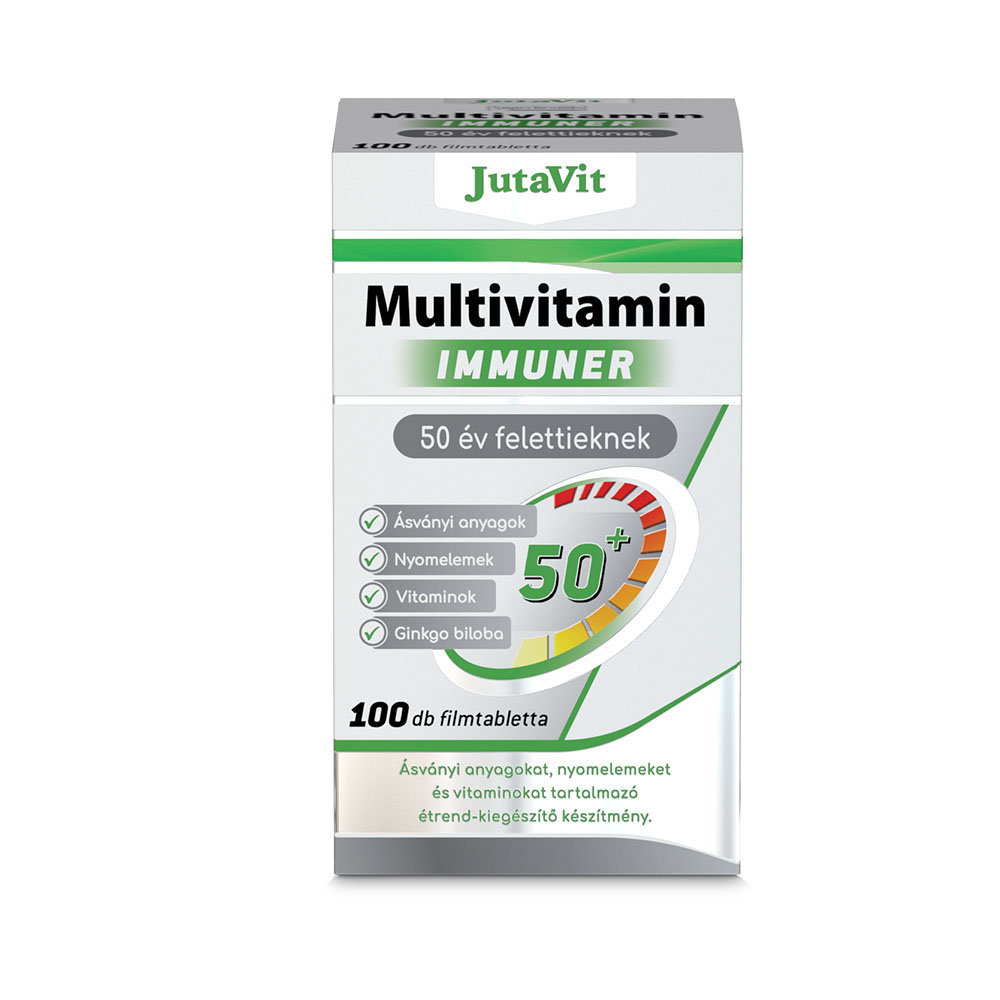 JUTAVIT Multivitamin Immuner Senior 50 év felettieknek filmtabletta (100db) 