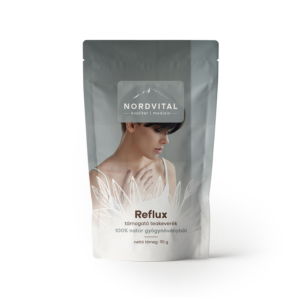 NORDVITAL Reflux támogató teakeverék (90g)