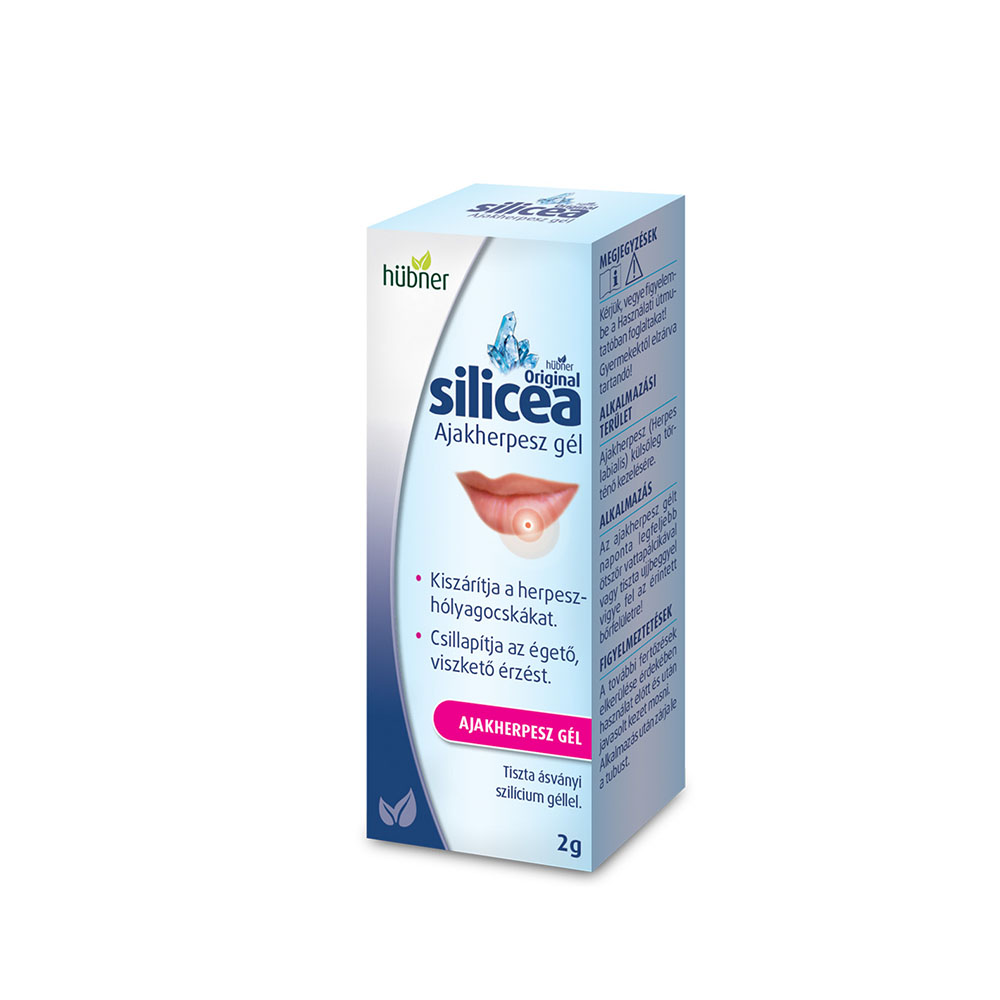 HÜBNER Original Silicea ajakherpesz gél (2g)