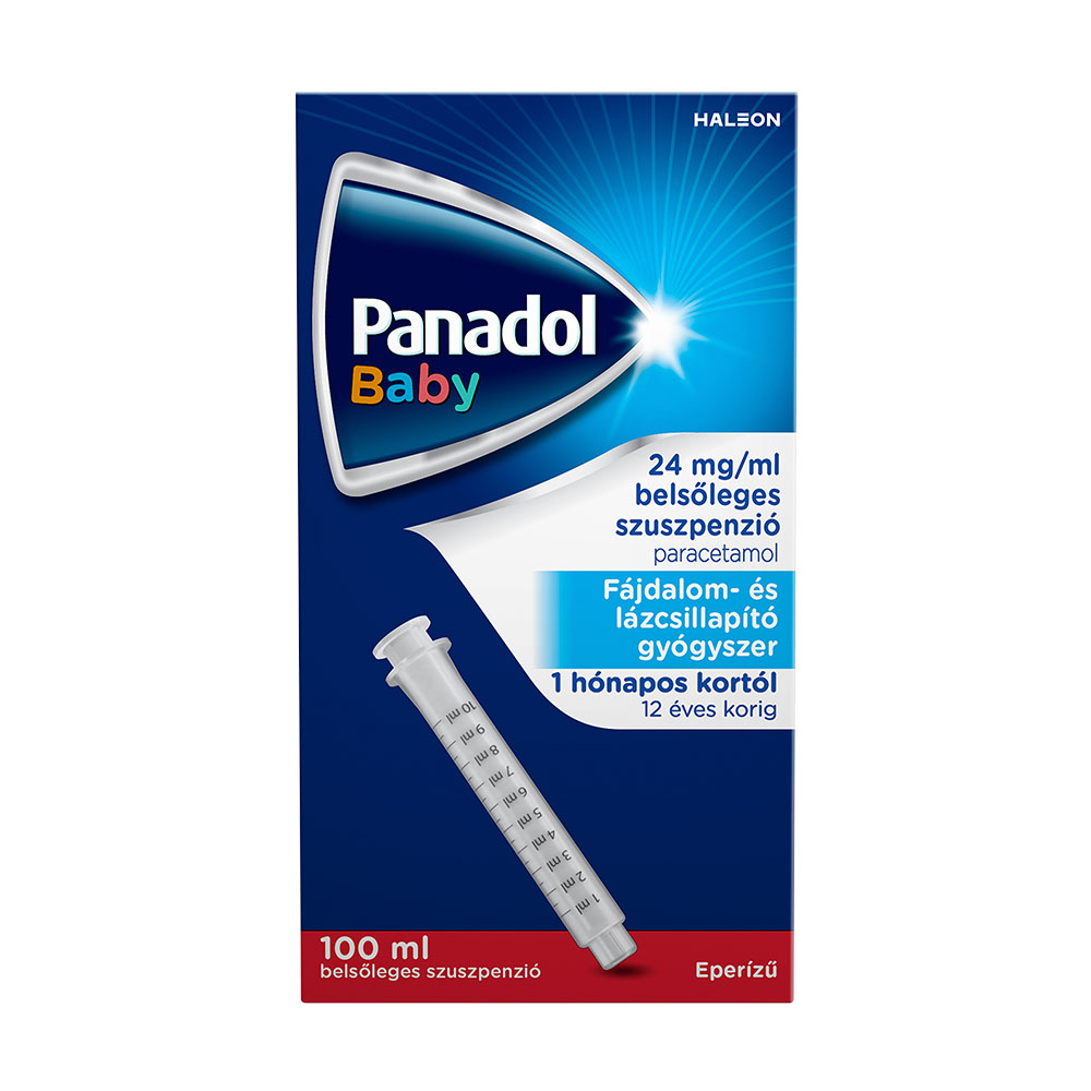 Panadol Baby 24 mg/ml belsőleges szuszpenzió (100ml)