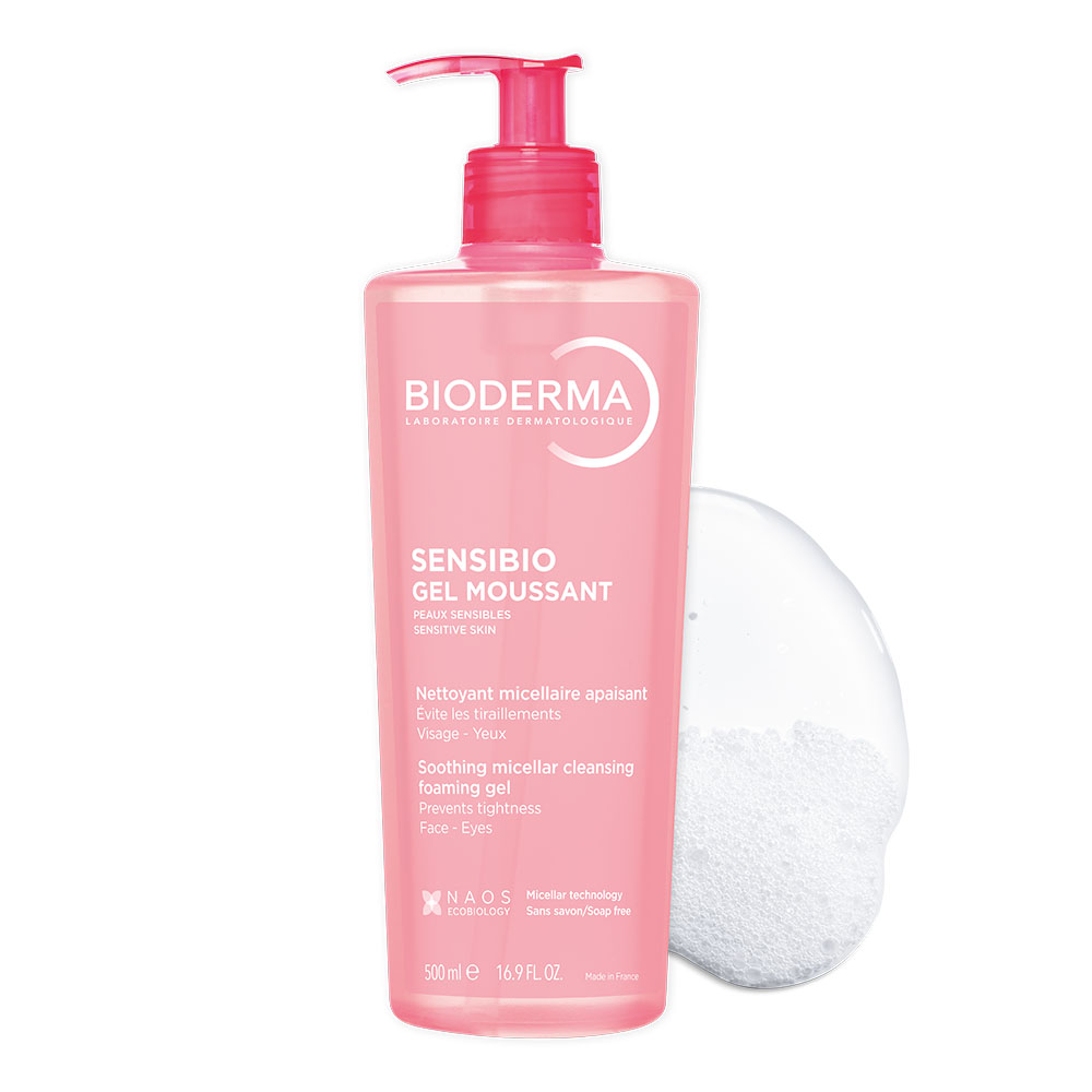 BIODERMA Sensibio Gel Moussant habzó tisztító gél (500ml)