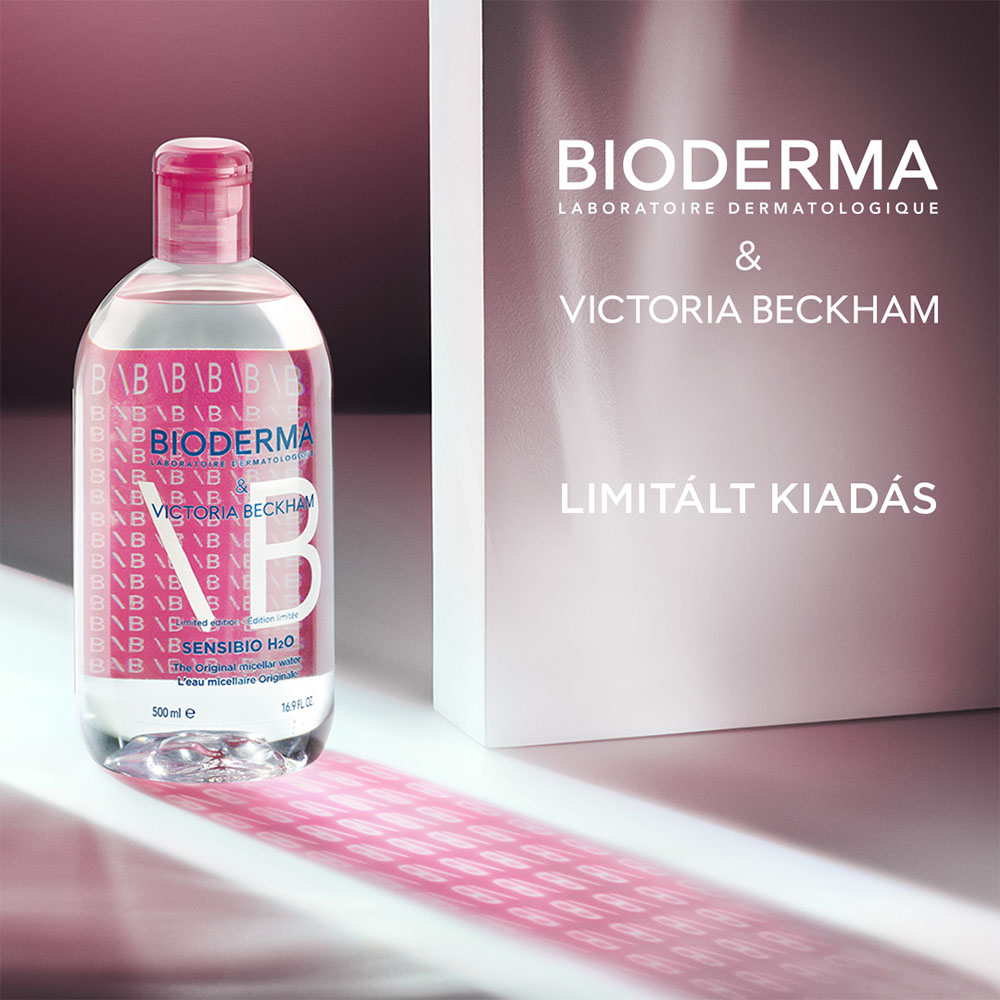 BIODERMA Sensibio H2O micellás víz - VICTORIA BECKHAM EXCLUSIVE KIADÁS (500ml)