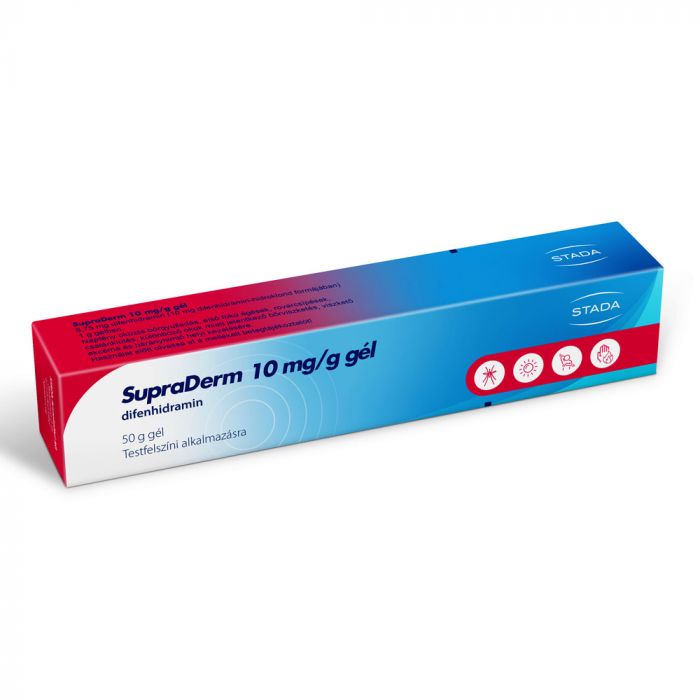 SUPRADERM 10 mg/g gél (50g)