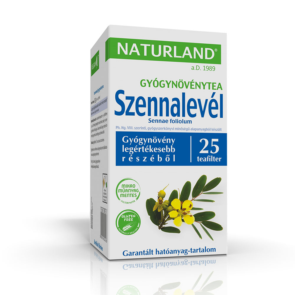 NATURLAND Szennalevél gyógynövénytea filteres (25db)   