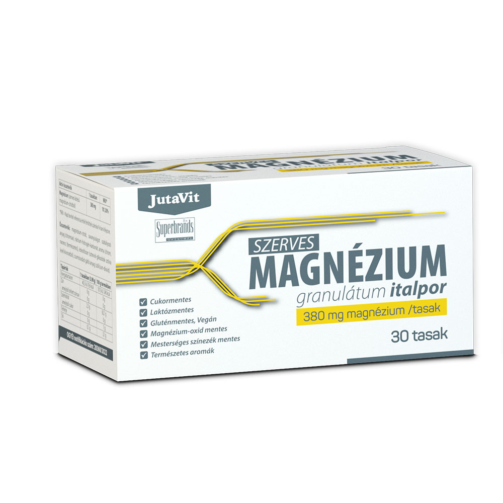JUTAVIT Szerves Magnézium granulátum italpor (30db)
