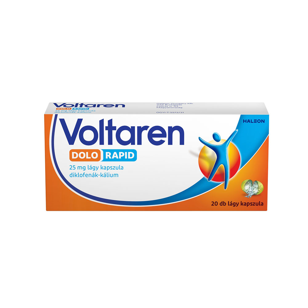 VOLTAREN Dolo Rapid 25 mg lágy kapszula (20db)