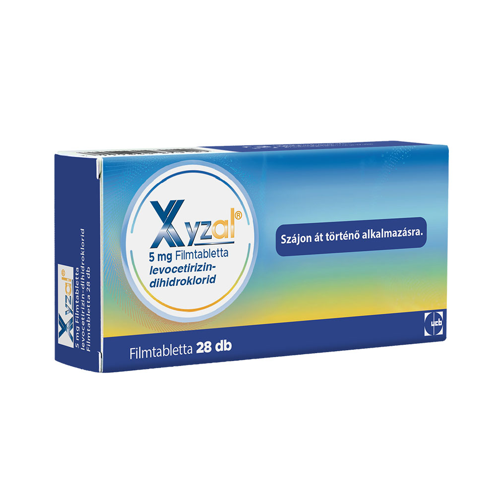 XYZAL 5 mg filmtabletta (28db)