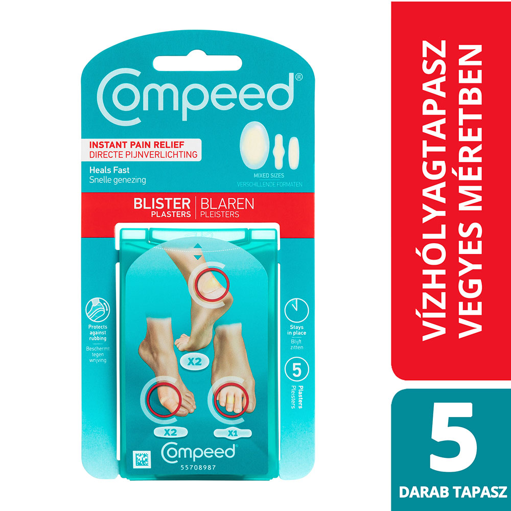 COMPEED Vízhólyagtapasz vegyes méretben (5db)