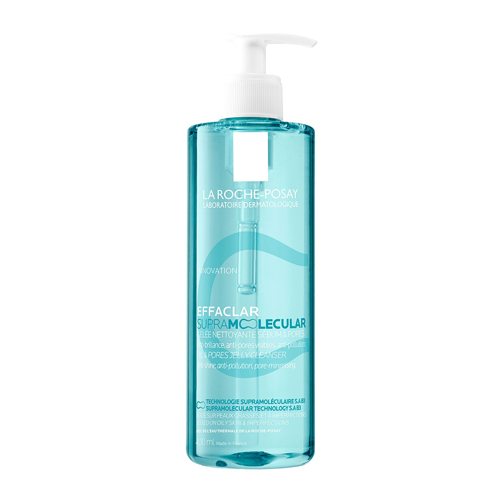LA ROCHE-POSAY Effaclar Supramolecular mattító tisztító gél (400ml)