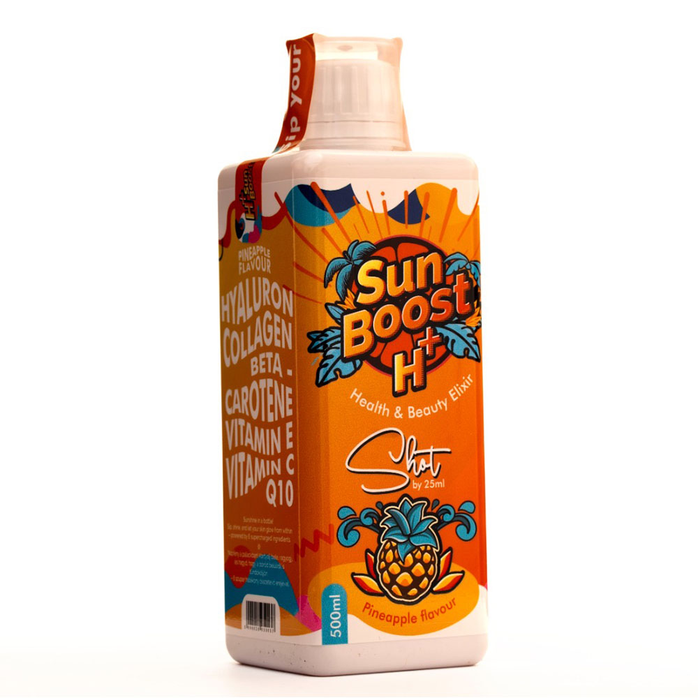 SUNBOOST H+ vitamin shot koncentrátum (500ml)