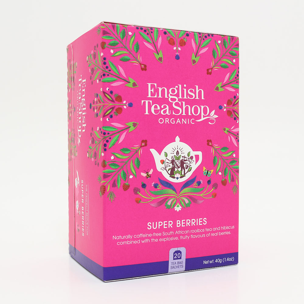  ENGLISH TEA SHOP Szuperbogyó bio tea (40g)
