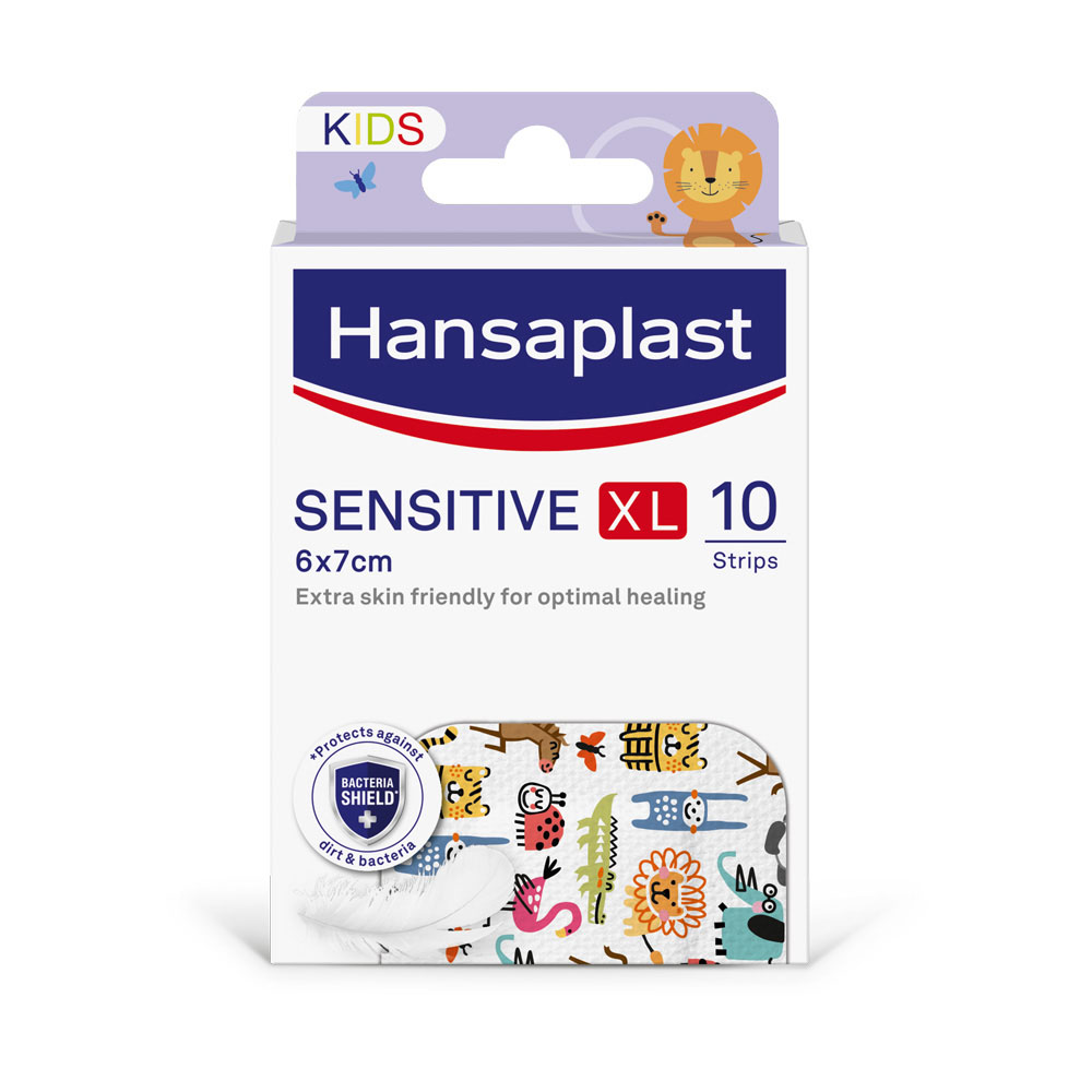 HANSAPLAST Sensitive Kids XL gyermek sebtapasz (10db)