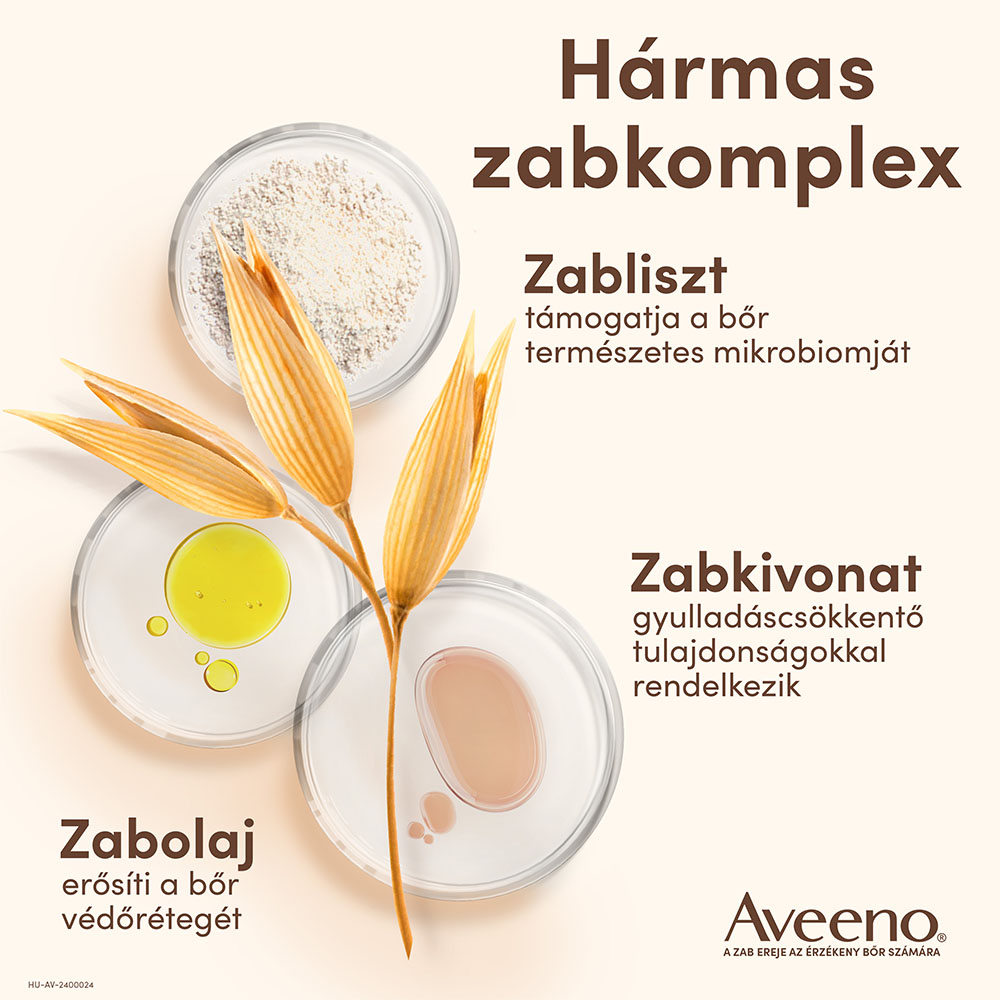 AVEENO Dermexa bőrpuhító illatmentes testápoló krém (200ml)
