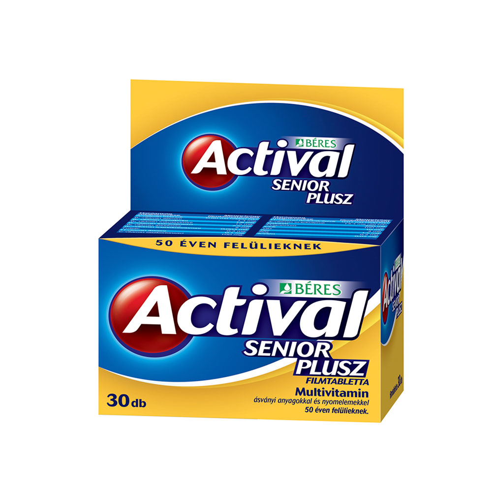 BÉRES Actival Senior Plusz filmtabletta (30db) 