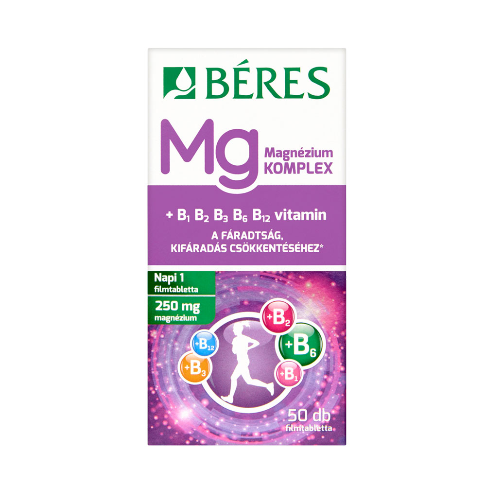 BÉRES Magnézium Komplex filmtabletta (50db)