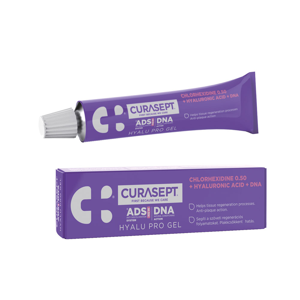 CURASEPT ADS DNA HYALU PRO parodontális gél (0,5% CHX HA DNA) (30ml)