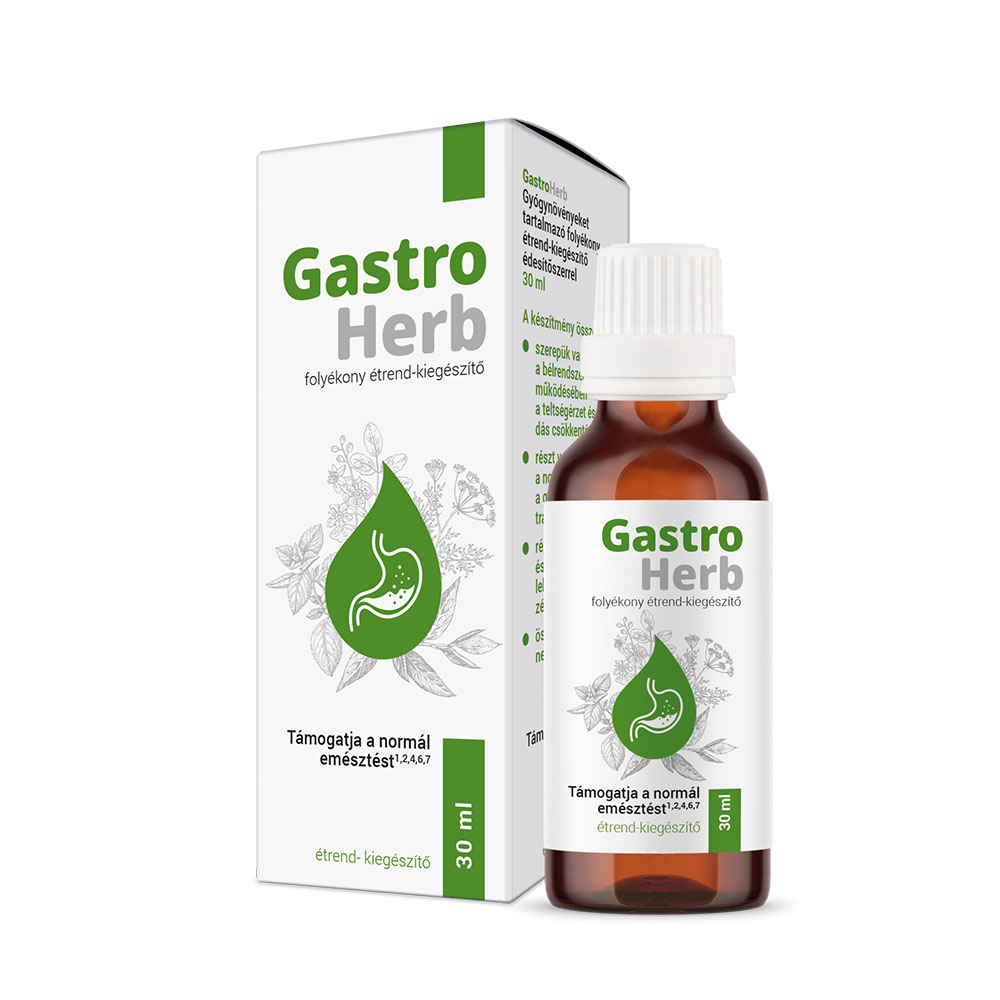 GASTROHERB folyékony étrend-kiegészítő (30ml)