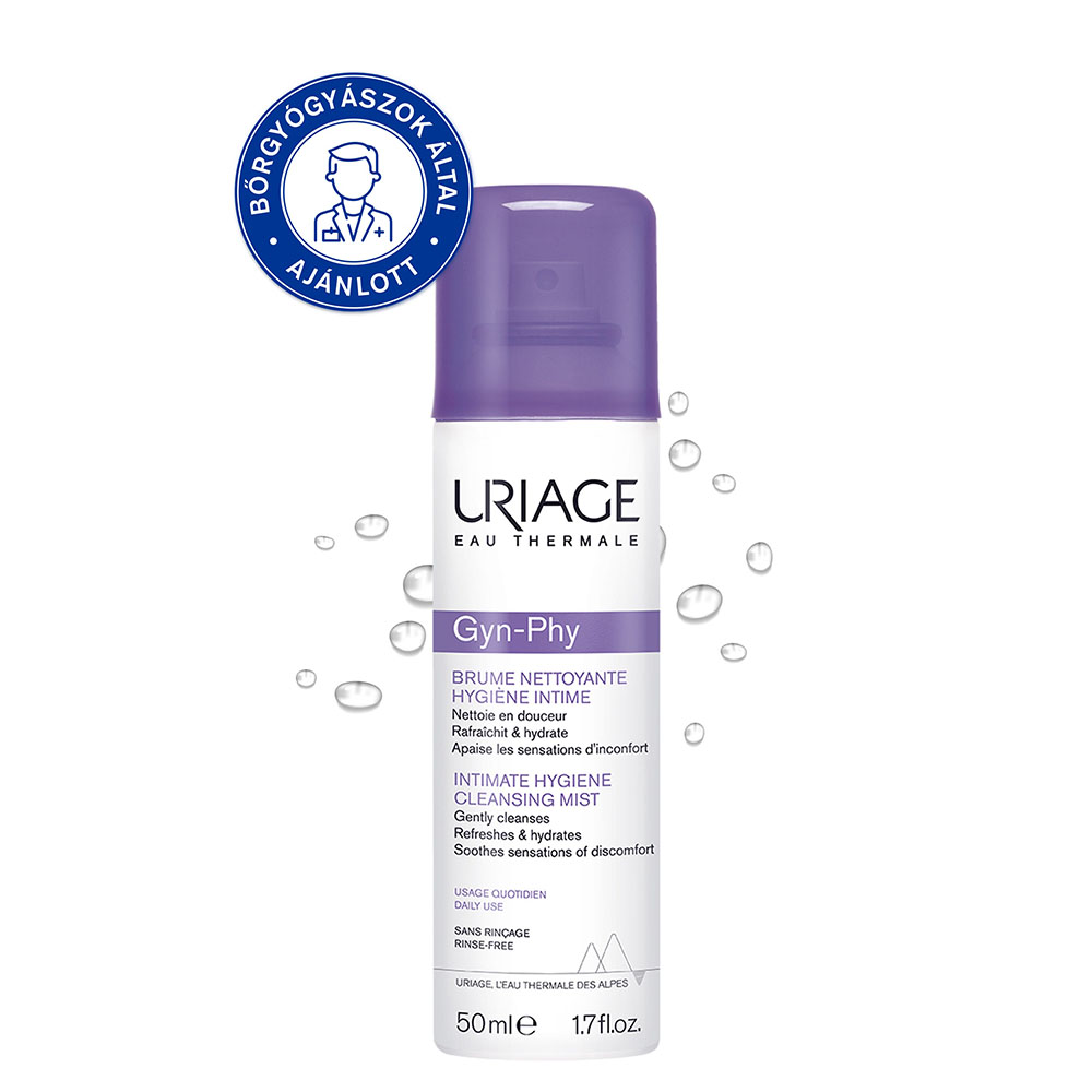 URIAGE Gyn-Phy Intim Frissítő hidratáló tisztító spray (50ml)