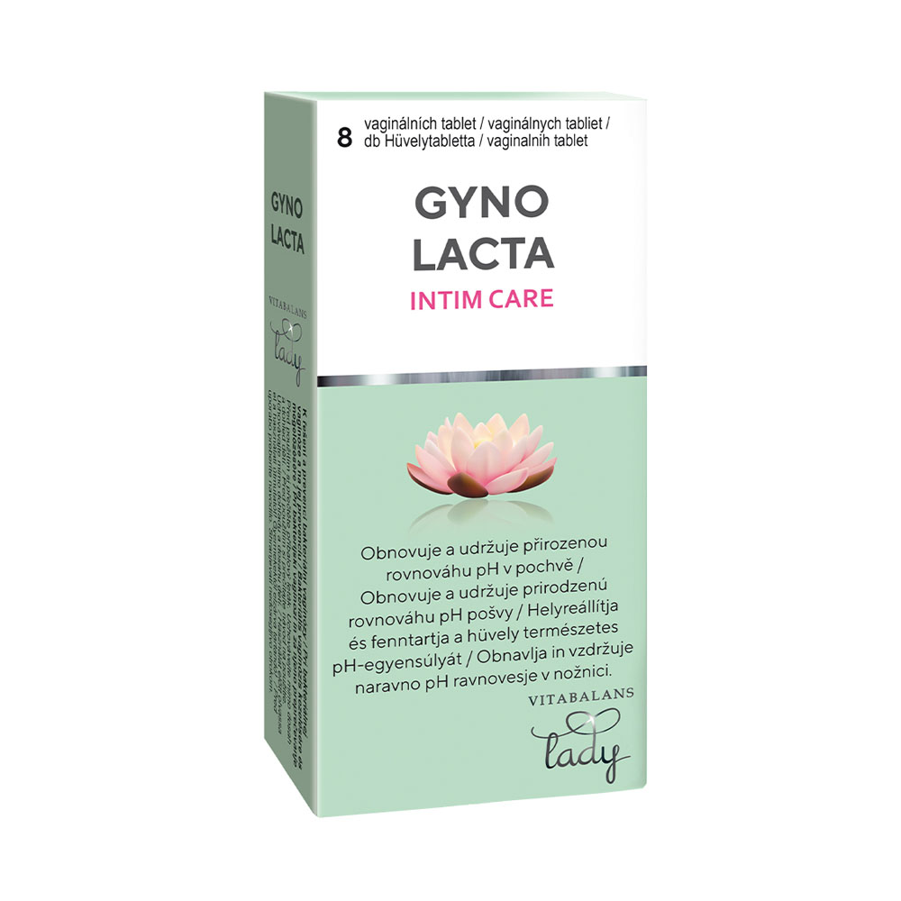 GYNOLACTA Intim Care hüvelytabletta (8db)