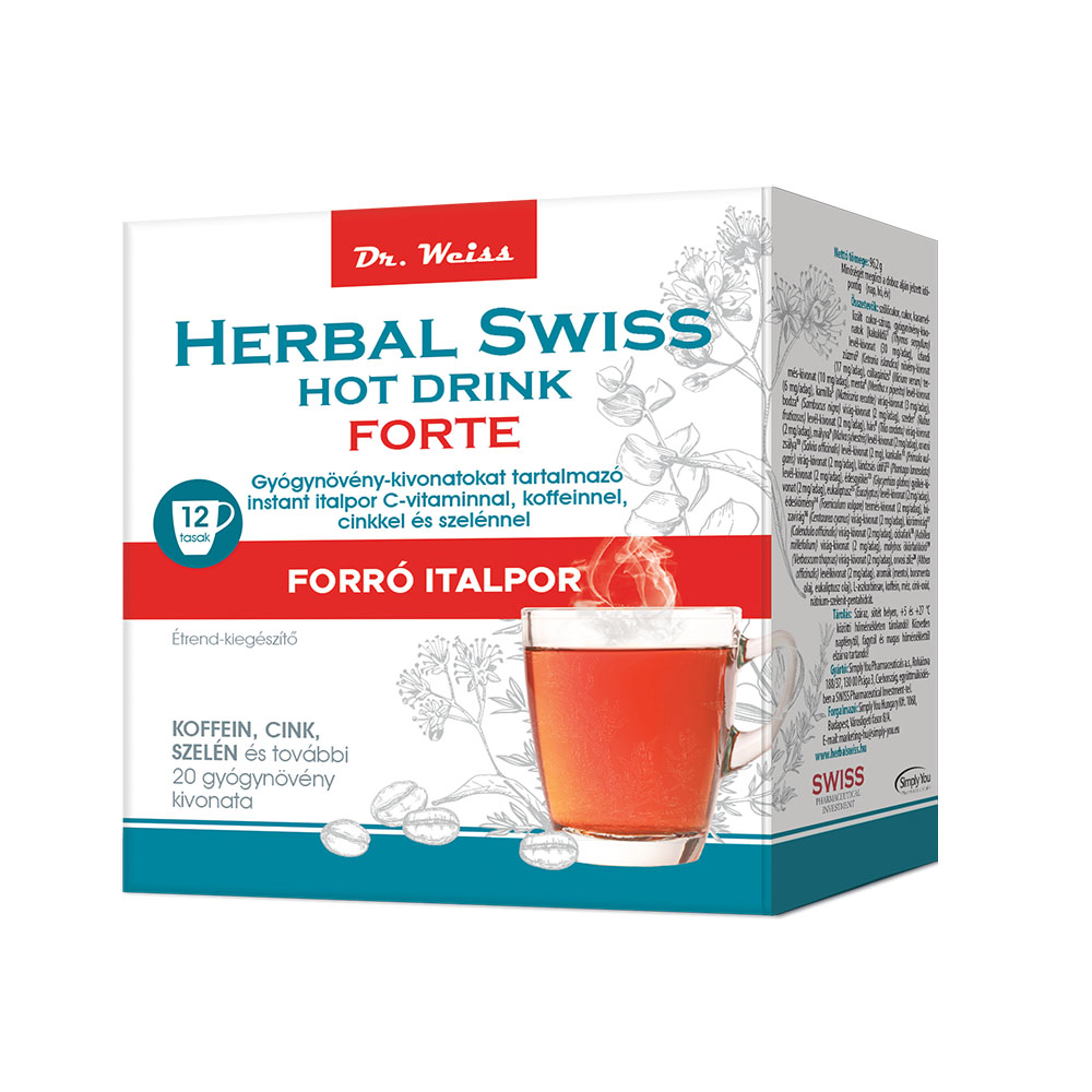 HERBAL Swiss Hot Drink Forte italpor (12db)