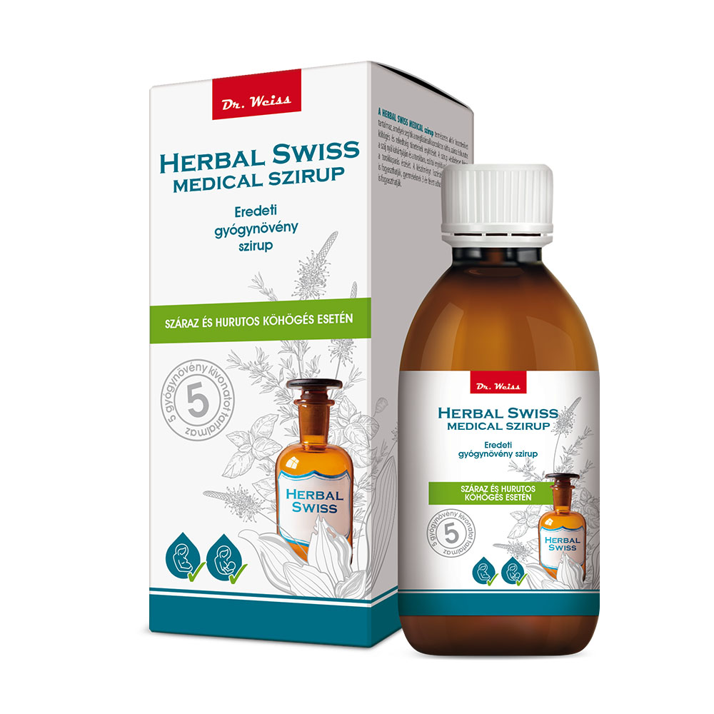 HERBAL SWISS Medical szirup (300ml)