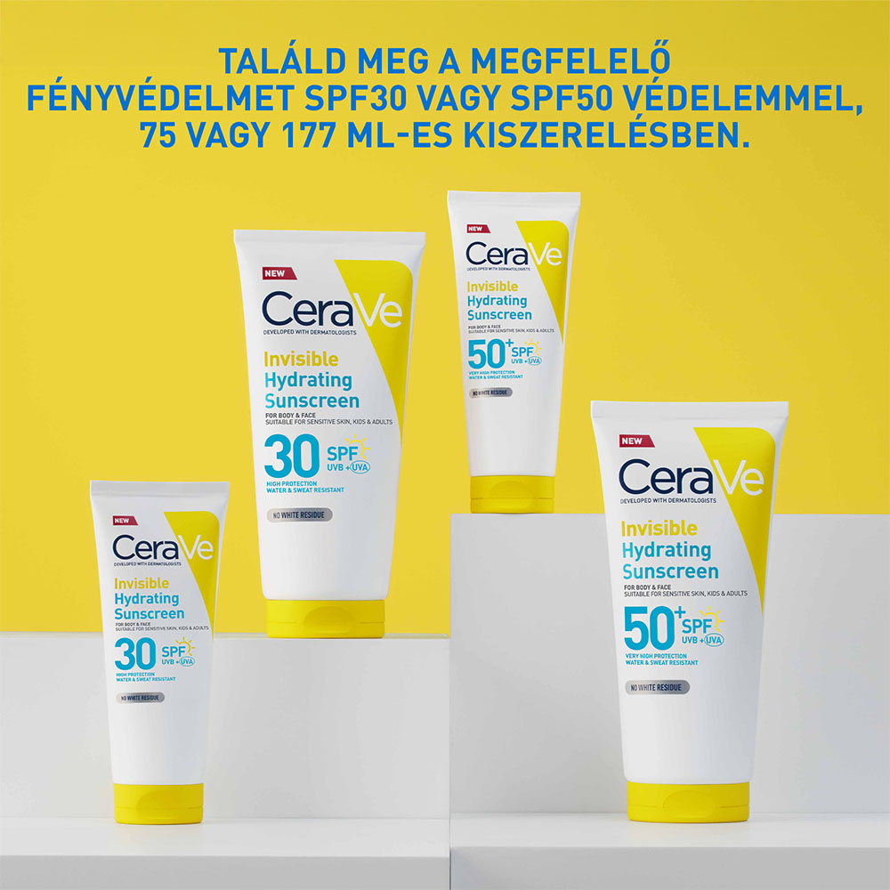 CERAVE Hidratáló fényvédő tej arcra-testre SPF30 (75ml)